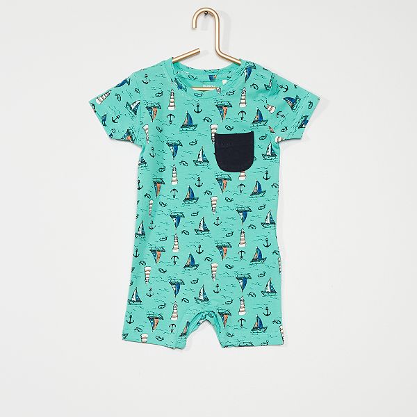 Combishort Bebe Garcon Bleu Kiabi 6 00