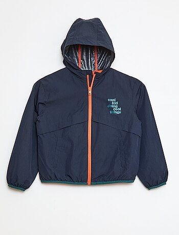 Coupe-vent déperlant à capuche