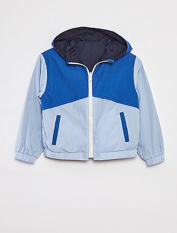 Coupe-vent réversible bicolore