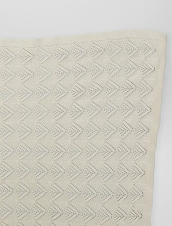 Couverture tricot
