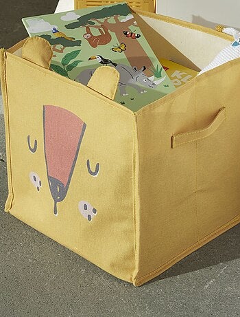 Cube de rangement en tissu