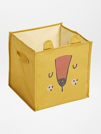 Cube de rangement en tissu