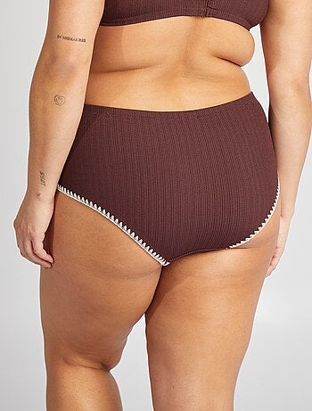 Culotte de bain bicolore