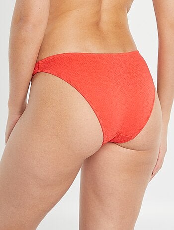 Culotte de bain en maille reliefée