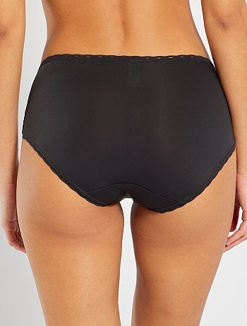 Culotte dentelle maxi Cœur croisé féminin 'Playtex