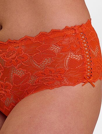 Culotte en dentelle et microfibre 'Arum' 'Sans complexe'