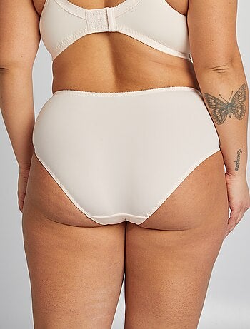 Culotte en microfibre côtelée