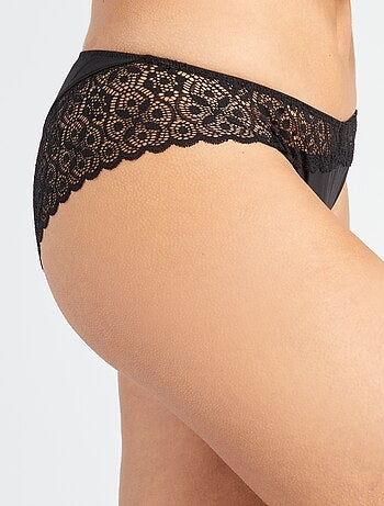 Culotte micro et dentelle