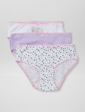 Culottes imprimées - lot de 3