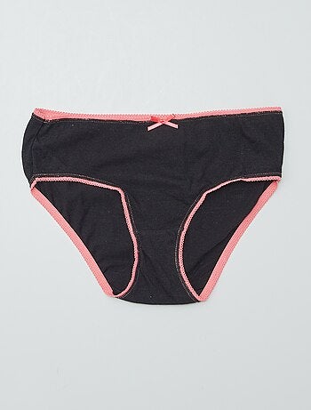 Culottes imprimées en coton - lot de 3
