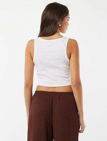 Débardeur à encolure américaine