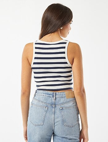 Débardeur à encolure américaine