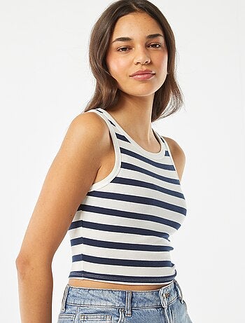 Débardeur à encolure américaine