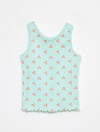 Débardeur avec imprimé