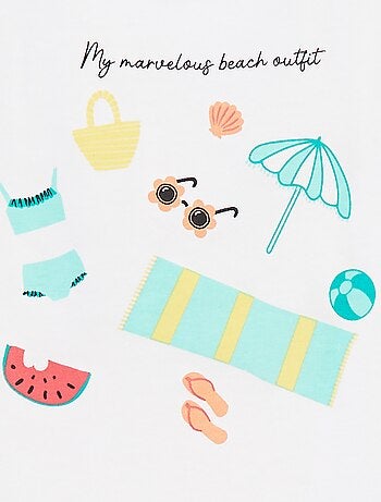 Débardeur en jersey imprimé