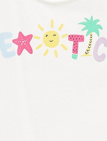 Débardeur en jersey imprimé