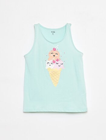 Débardeur en jersey imprimé