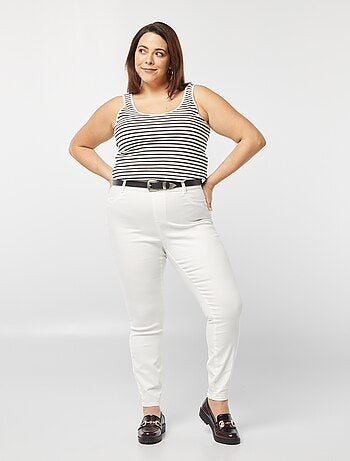 Débardeur fluide en maille côtelée