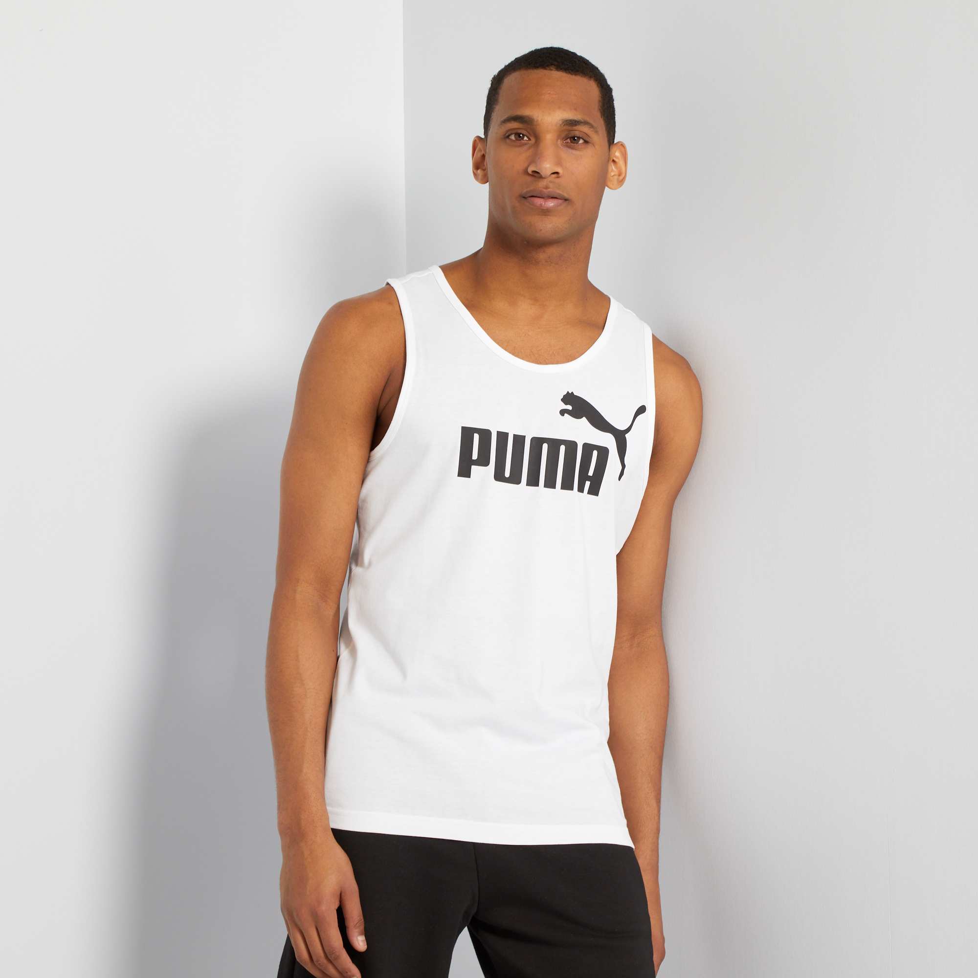 Débardeur 'Puma' homme - blanc - Kiabi - 18,00€
