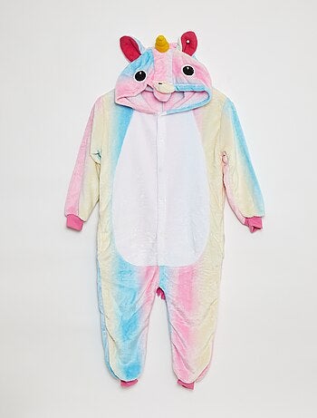 Déguisement combinaison licorne