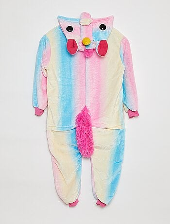 Déguisement combinaison licorne