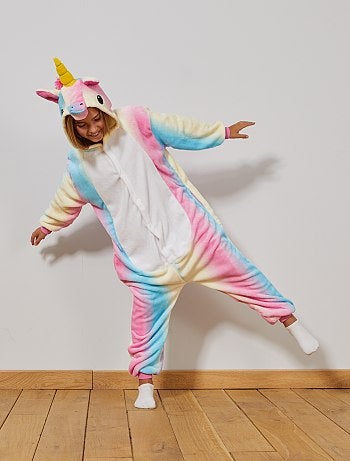 Déguisement combinaison licorne