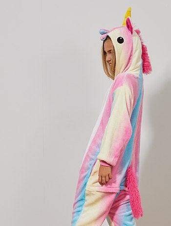 Déguisement combinaison licorne