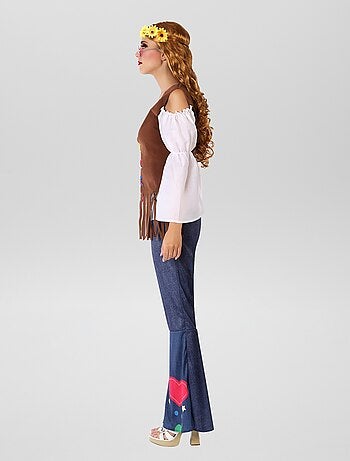 Déguisement de hippie - 3 pièces