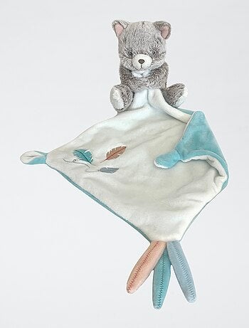 Doudou mouchoir chat