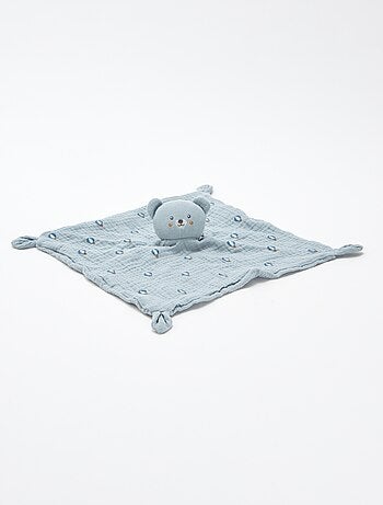 Doudou mouchoir ours