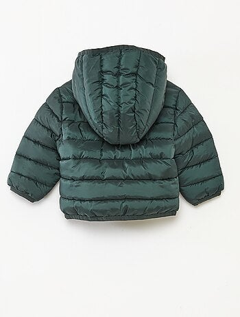 Doudoune à capuche matelassée