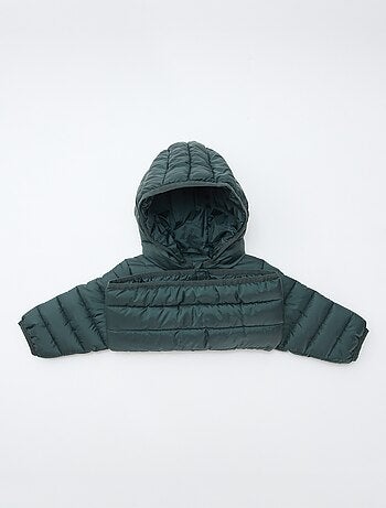 Doudoune à capuche matelassée