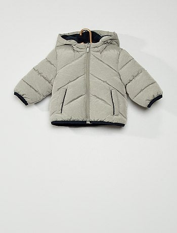 Combinaison Manteau Bebe Fille Bebe Gris Kiabi