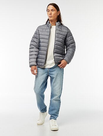 Doudoune légère matelassée unie