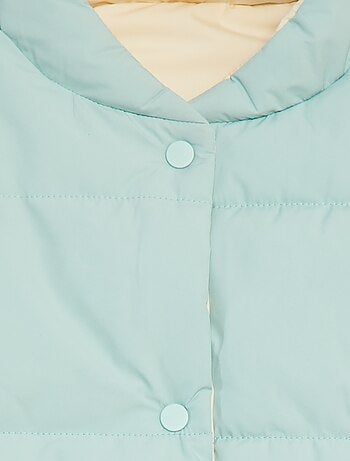 Doudoune puffy sans manches réversible