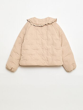 Doudoune quiltée avec col claudine
