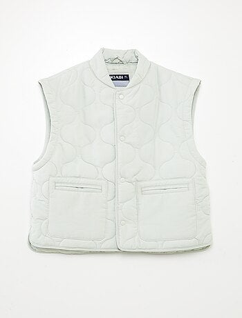 Doudoune quiltée manches amovibles