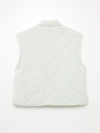 Doudoune quiltée manches amovibles