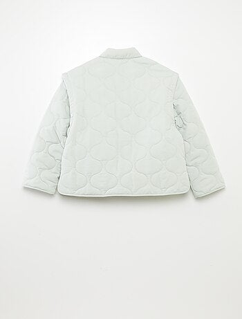 Doudoune quiltée manches amovibles