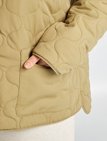 Doudoune quiltée manches amovibles