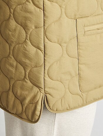 Doudoune quiltée manches amovibles
