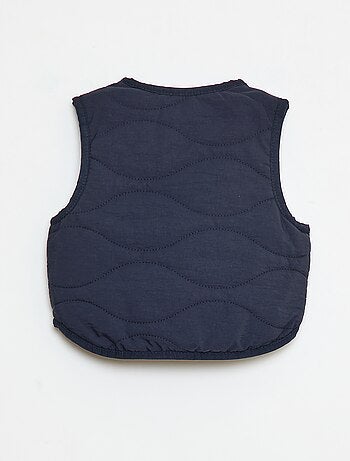 Doudoune sans manches avec doublure polaire