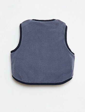 Doudoune sans manches avec doublure polaire