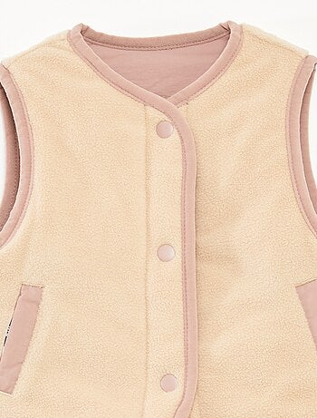 Doudoune sans manches doublée