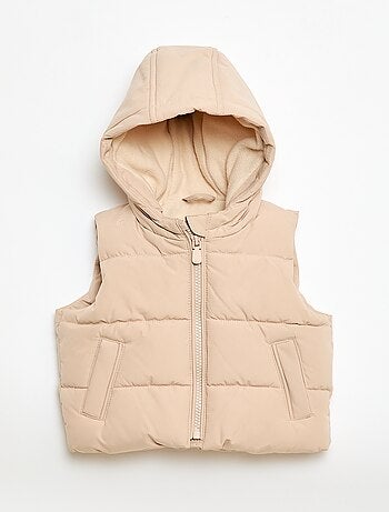 Doudoune sans manches matelassée