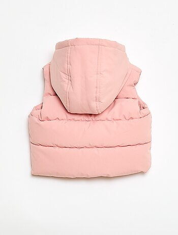 Doudoune sans manches matelassée