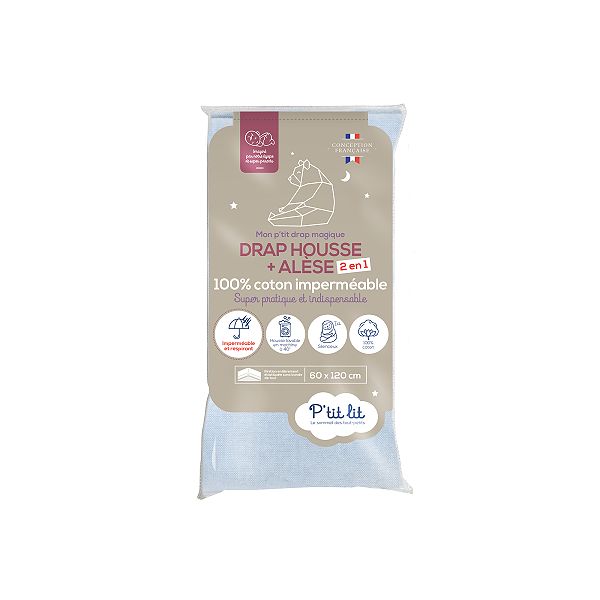 Drap Housse Alese Pour Lit Bebe Linge De Lit Kiabi 15 00