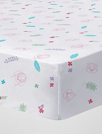 Drap housse 'Pat Patrouille' - 1 personne