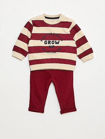 Ensemble 2 pièces sweat + pantalon