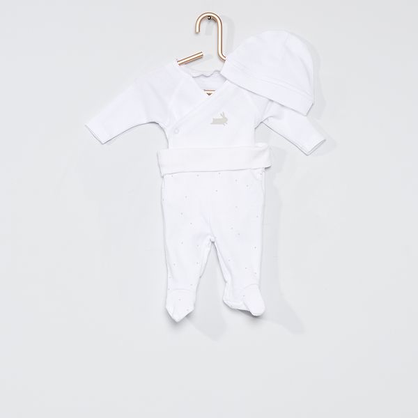 Ensemble 3 Pieces Bebe Garcon Banc Kiabi 8 00 Ensemble 3 Pieces Bebe Garcon Banc Kiabi 8 00